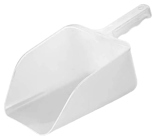 Совок для льда и сыпучих продуктов Gastroplast GISP-02 750 мл 280 мм (полипропилен) белый