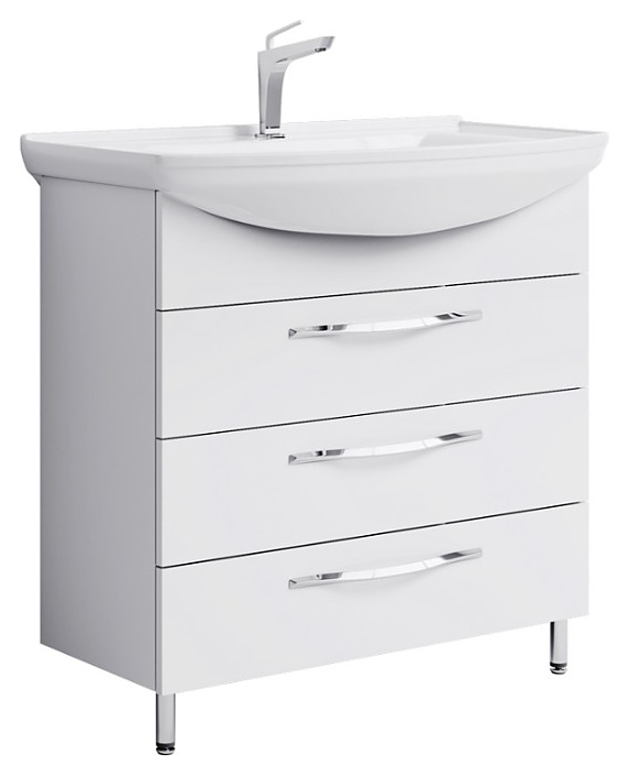 Тумба Aqwella Allegro Agr.01.07/3 72 см, белый