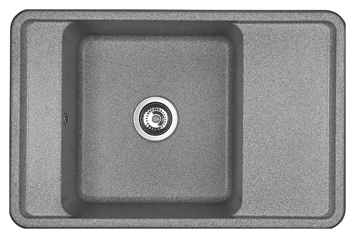 Кухонная мойка AQUATON Беллис 1A725032BS230 78 серый