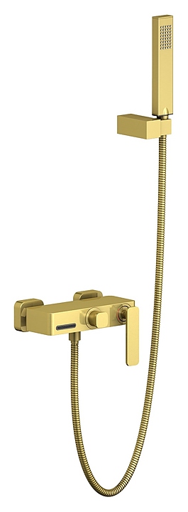 Смеситель для ванны с душем TIMO Torne 4314/17Y золото матовое