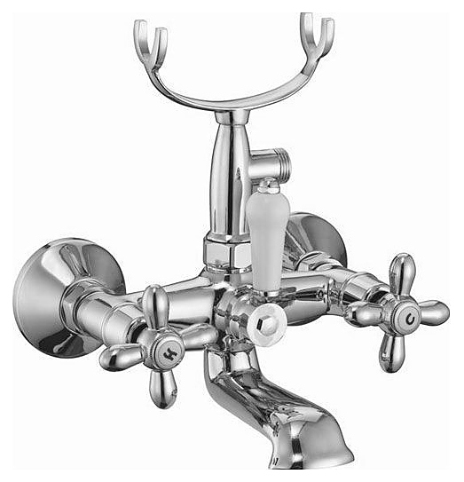 Смеситель для ванны с душем Aquanet Opera SD98901 короткий излив