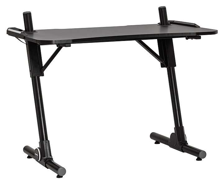 Стол геймерский TopChairs Storm LED черный