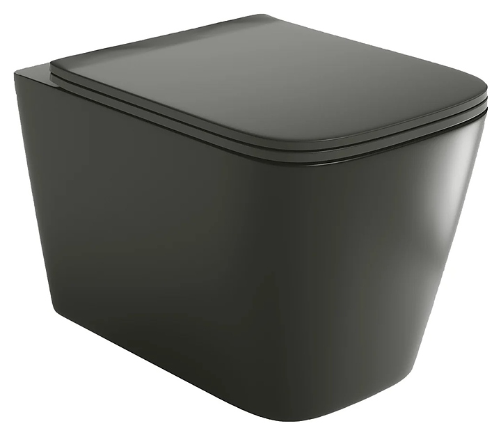 Унитаз подвесной Grossman GR-4441BMS черный матовый