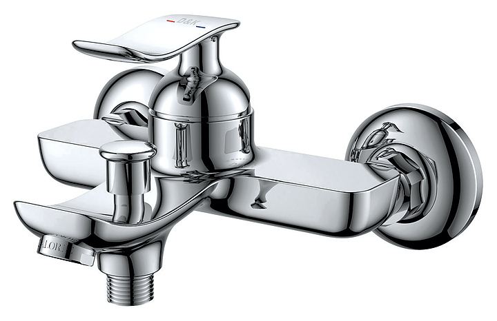 Смеситель для ванны с душем D&K Bayern Liszt DA1233201 хром