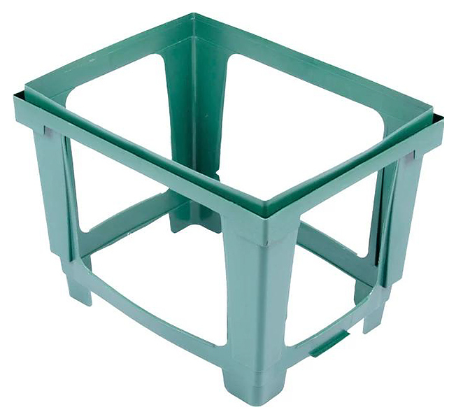Надставка для ящика ТАРА.РУ 434-Н 400х300х250 мм зеленая