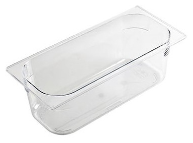 Емкость для мороженого Aexperial 360х165х120 мм поликарбонат