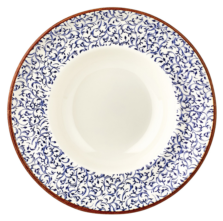 Тарелка для пасты By Bone Tinta Edera TN-ED-ZT-25-CK 400 мл, 25 см