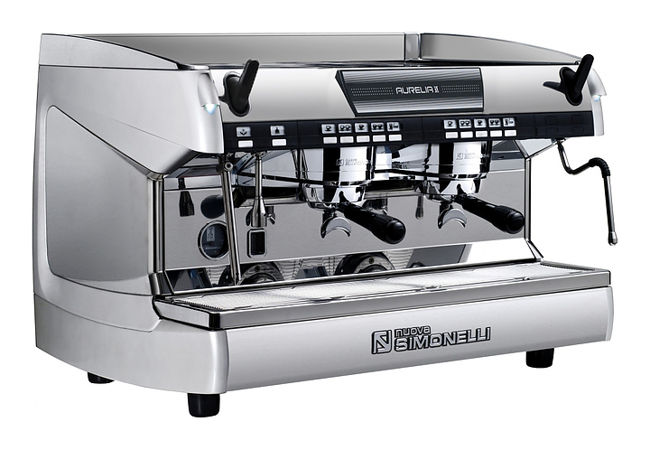 Кофемашина Nuova Simonelli Aurelia II 2 Gr V perl white LED, высокие группы