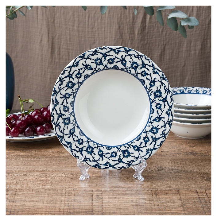 Тарелка глубокая Tulu Porselen Anka ANK21CKDB3277 21 см