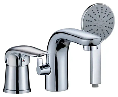 Смеситель для ванны и душа ORANGE Otto M22-333cr