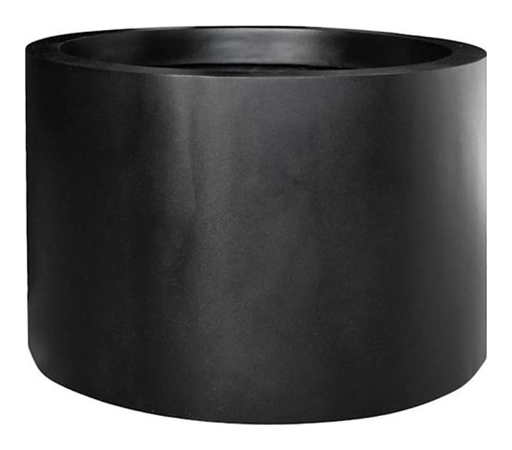 Кашпо Pottery Pots Jumbo max (90х60 см) черное матовое