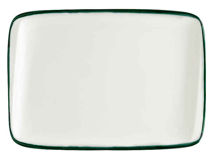 Блюдо для подачи Bonna Линеа Зеленый Мув 78093 230х160 мм