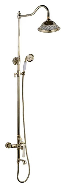 Стойка душевая RUSH Flores FLG0835-5