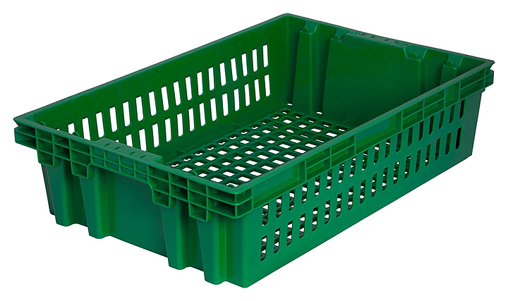 Ящик для хлеба ТАРА.РУ 403 600х400х152 мм зеленый