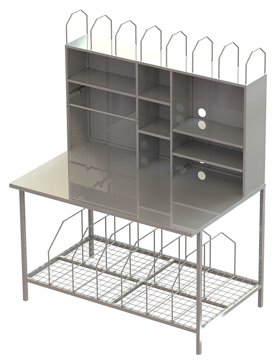 Стол упаковочный MetallCart O4