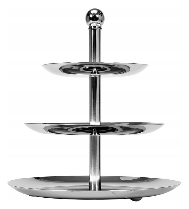 Этажерка для сервировки MGSteel 77833 d 16/22/27 см h 30 см 3-х ярусная
