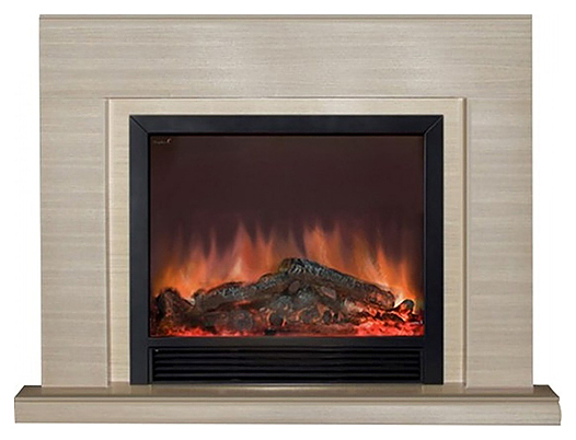 Камин Glenrich Астория Delux Sh 33BL беленый дуб