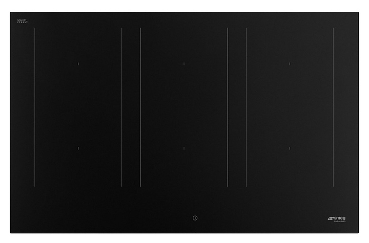 Варочная панель индукционная SMEG SIM3864N 11.1 Квт 800x510х63 мм черный