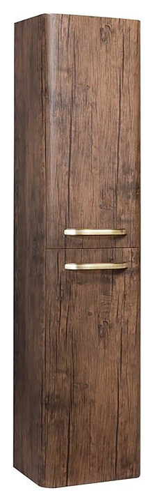 Шкаф-пенал Bellezza Олимпия 35 L левый, орех