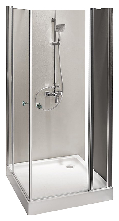 Уголок душевой CEZARES TRIUMPH-D-A-22-100-C-Cr 100х100х195 см