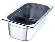 Гастроемкость Gastrotop GN 1/3-100 (325х176х100) нерж. сталь