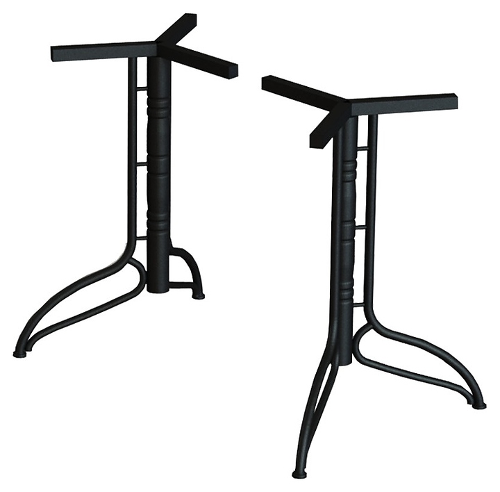 Подстолье Sheffilton SHT-TU20 (металл) черный муар