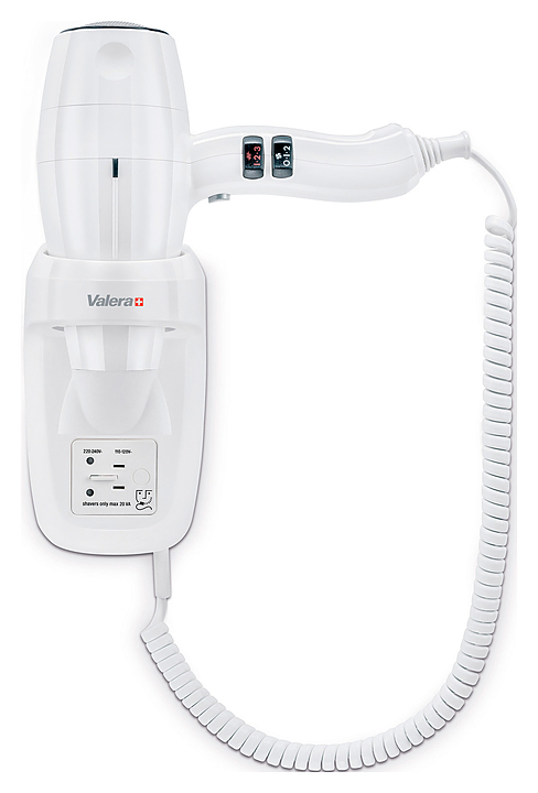 Фен настенный Valera Hospitality Silent Jet Protect 2000 Shaver белый