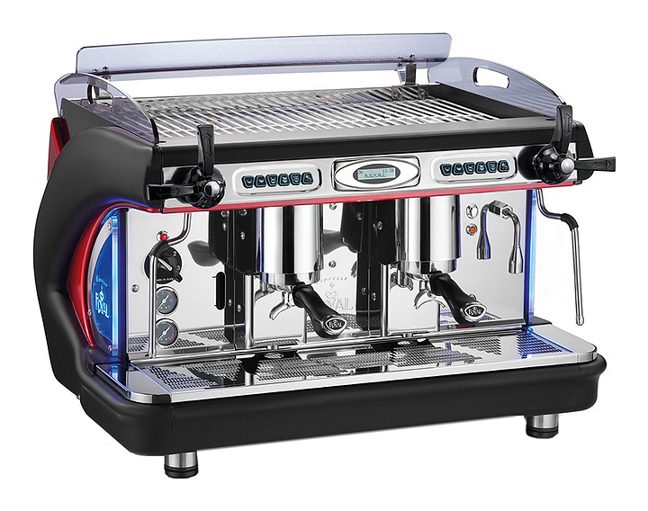 Кофемашина Royal Synchro T2 2GR Automatic Boiler 11LT желто-белая