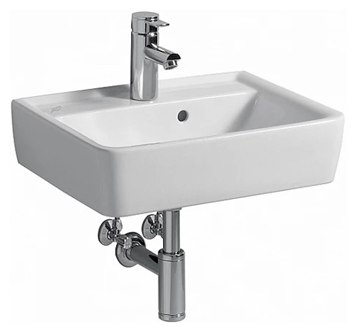 Раковина Geberit Renova Plan 50 50х38 см, белая