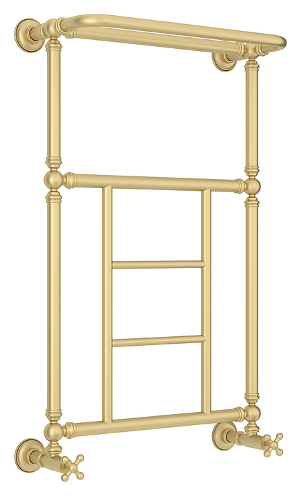 Полотенцесушитель водяной Сунержа Ренессанс 1452 86x50 см матовая шампань