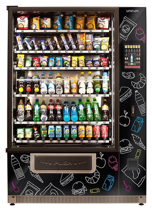Торговый автомат Unicum Food Box Long Touch
