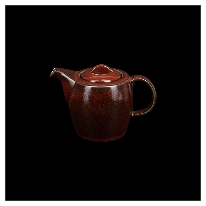 Чайник Corone Cocorita TTSY1300 720 мл (фарфор) с крышкой красный