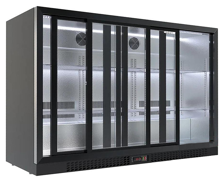 Шкаф холодильный барный Cooleq BF-330S черный