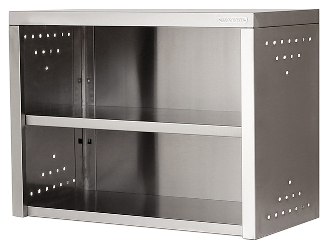 Полка кухонная Mecon Norma Zn ПНЗн 600х400х600 мм перфорированная внутренняя полка