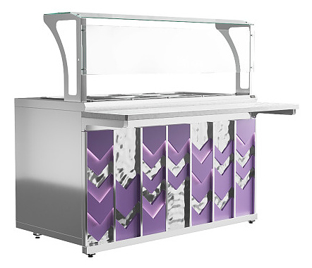 Мармит вторых блюд паровой Luxstahl МВП (С)-1500 Premium Vector (Вектор)