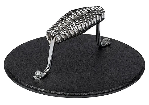 Пресс для гриля ProHotel Ember Cast Matt 12639 d 19.5 см чугун, черный