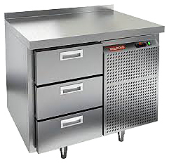 Стол холодильный HICOLD GN 3 BR3 TN