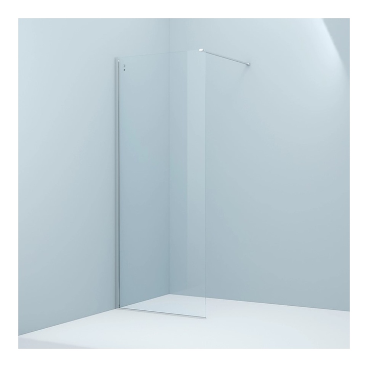 Перегородка душевая IDDIS Slide Walk-in SLI8CS8i23, 80х195 см, прозрачное, хром