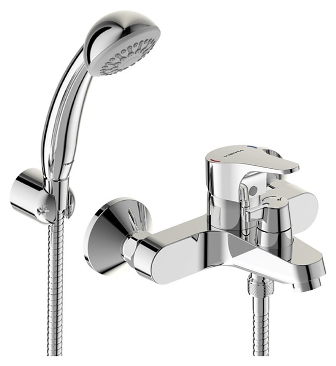 Смеситель для ванны и душа Vidima Next BA371AA с душевым гарнитуром