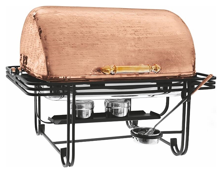 Мармит P.L. Proff Cuisine 81241178 Hotelware 12 л (нерж. сталь с медным покрытием) на подставке (металл)