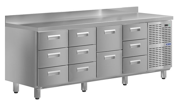 Стол холодильный KAYMAN КСХ-3323/70 (11 ящиков)
