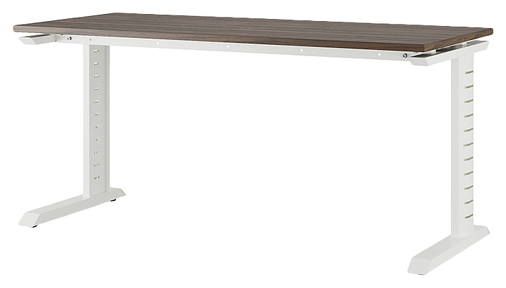 Стол офисный КОБОР L2-160/70 white/charlston