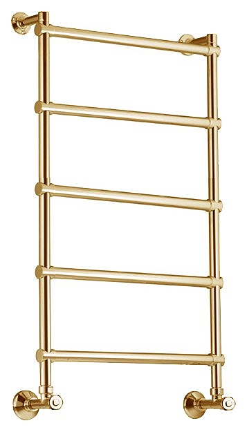 Полотенцесушитель водяной Margaroli Sole 442-5 GOLD золото