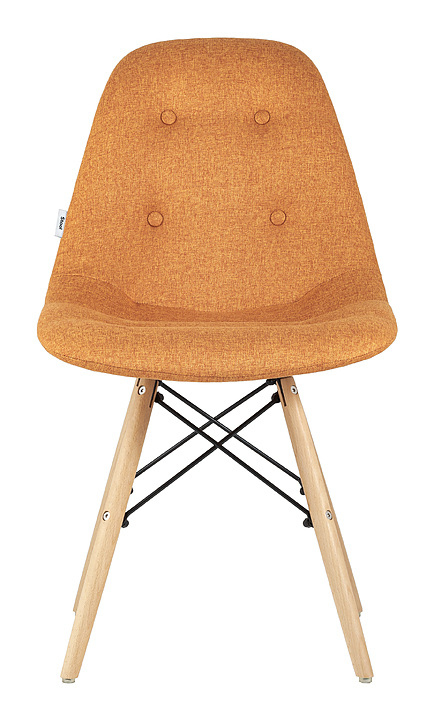 Стул Stool Group DSW SOFT рогожка оранжевый