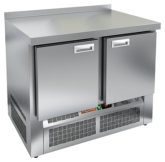 Стол холодильный HICOLD GNE 11/TN с бортом (с уценкой)