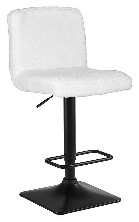 Стул барный DOBRIN LEO (белый, черный)