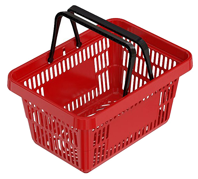 Корзина покупательская Корбис SBP20 красная