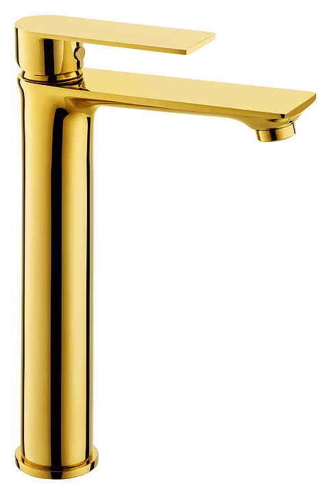 Смеситель для раковины GPD Provido Gold MSL155-A золото