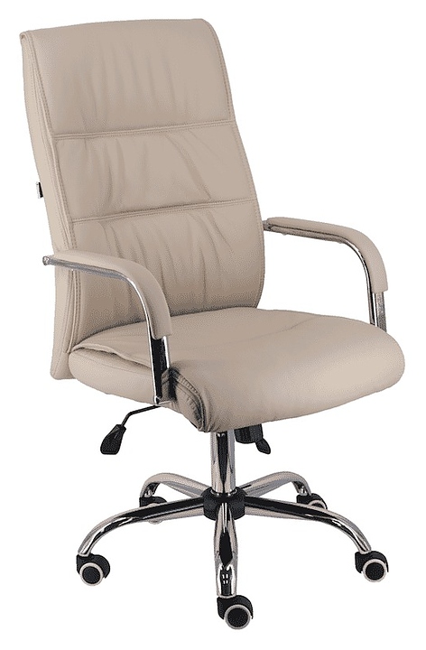 Кресло руководителя Everprof Bond TM экокожа, бежевое
