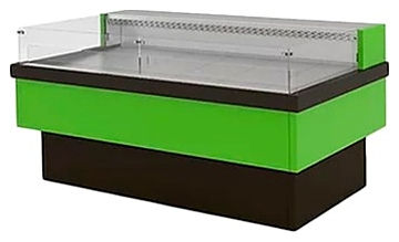 Витрина холодильная ENTECO MASTER НЕМИГА CUBE 150 ВС(Р) Self для рыбы на льду (встроенный агрегат)